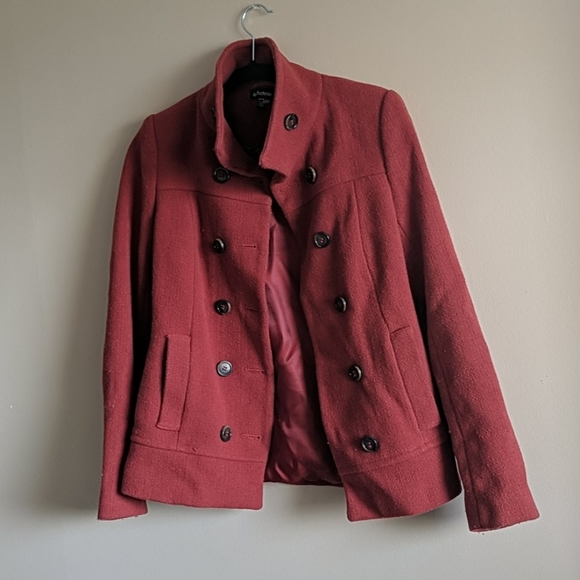 XS Red peacoat - Picture 2 of 9